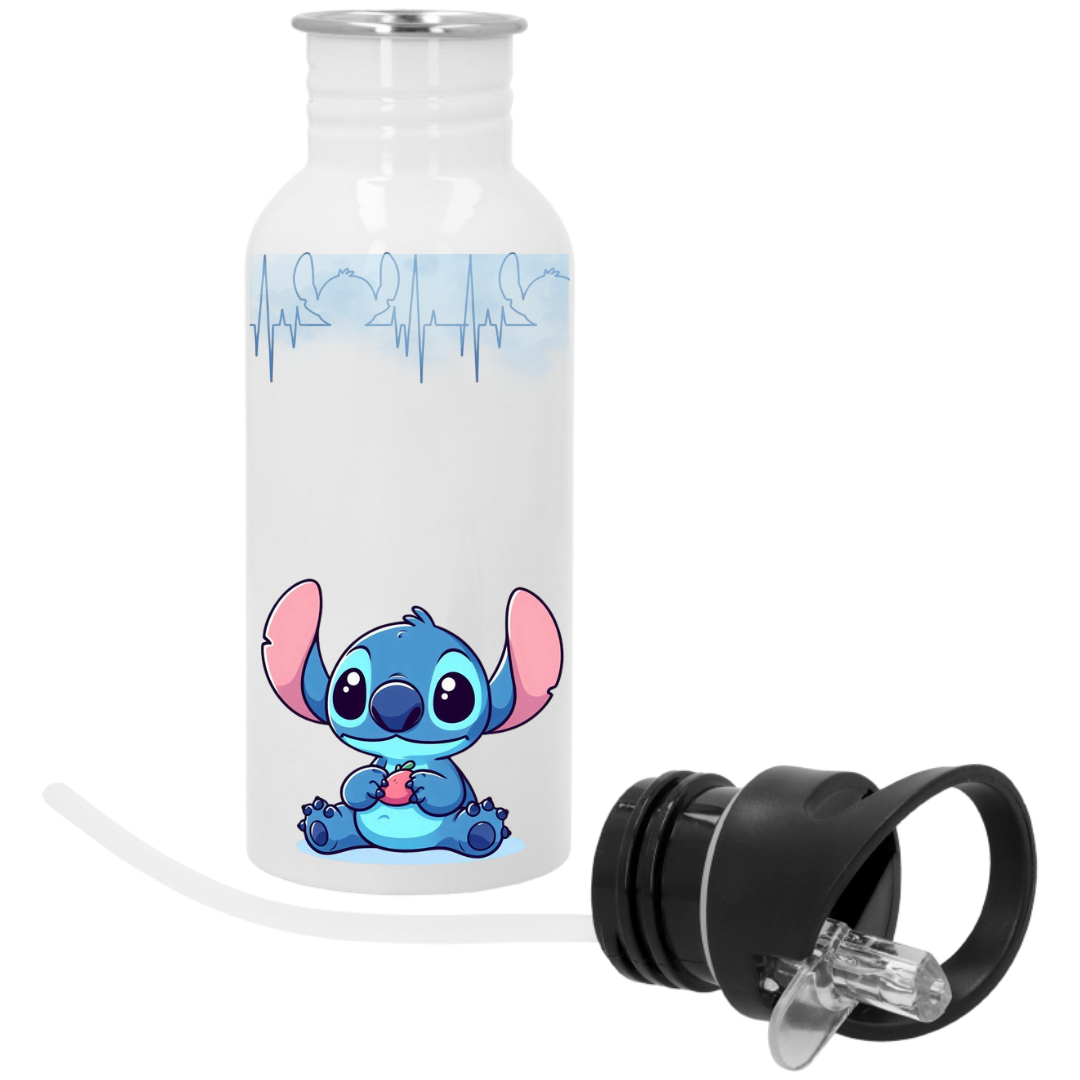 Bidón con asa y pajita