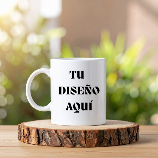 Taza con logo ó diseño personalizado