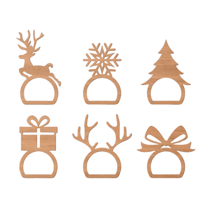 Servilleteros Individuales de Navidad