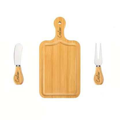 Tabla de Quesos con Cubiertos Personalizados